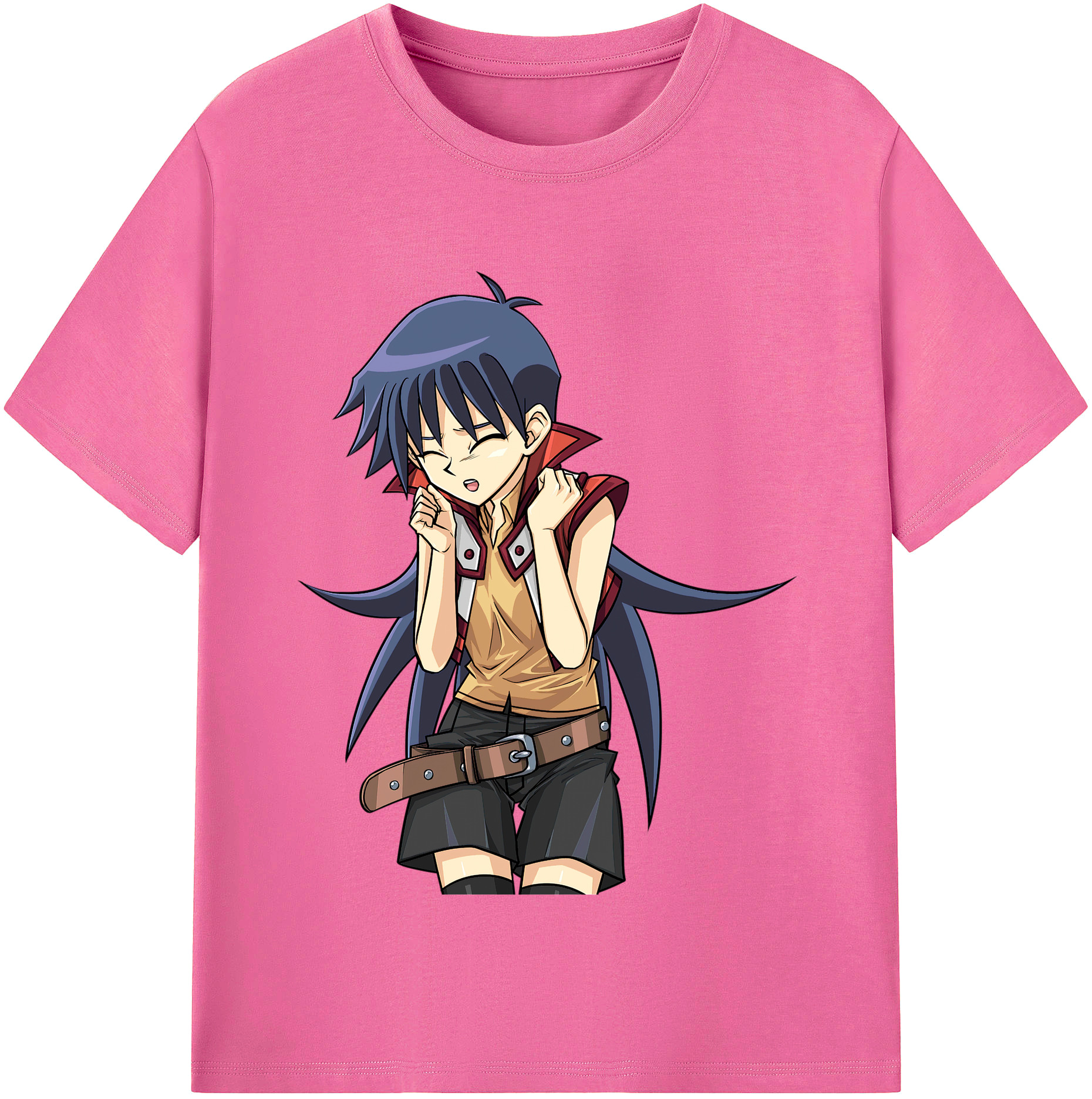 （画像用） 遊☆戯☆王 Yu-Gi-Oh! レディースカジュアルプリントTシャツ（綿100％）